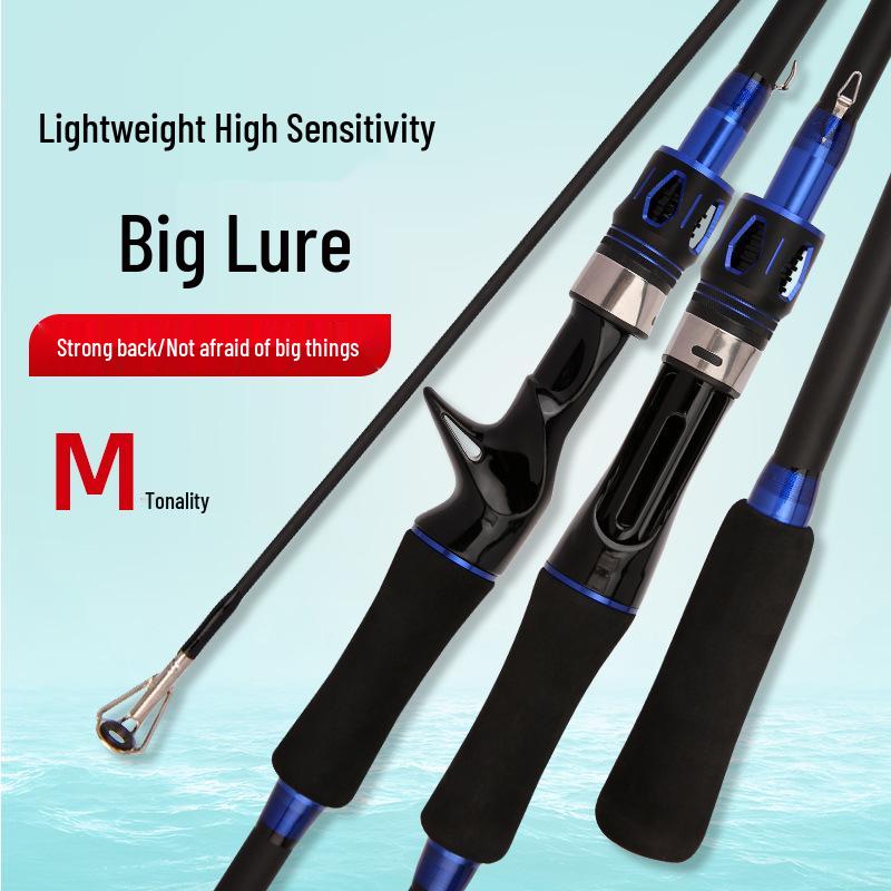 Long Cast Sea Fishing Rod Set - M Action for Big Game
