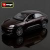 AABKQ1 Bburago 1:24 Porsche Macan EV SUV Alloy Luxy Car Model Diecast Metal New Energy Electric Vehicles Car Model Simulation Kids Gift