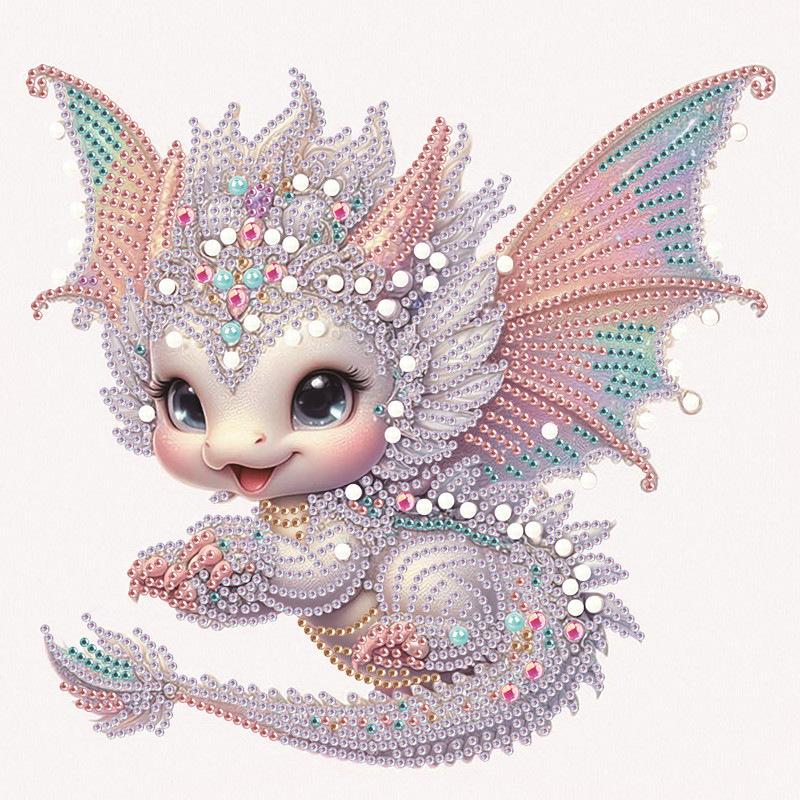 5D Abnormal Diamond Painting Set Kitten DIY Diamond Decorative Painting