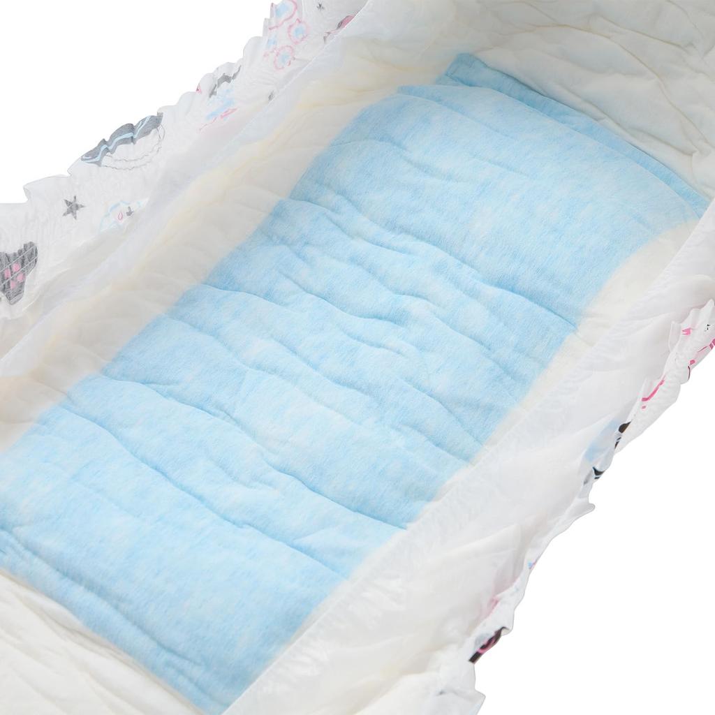 CutiePlusU Adult Diaper Set Unisex Incontinence Pants with Maximum Nighttime Absorbency Game Heaven (2-Pack), Labels, - (L 95-120cm)