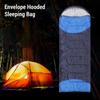 Открытый спальный мешок тепловой конверт с капюшоном водонепроницаемый спальный мешок для кемпинга пеший туризм