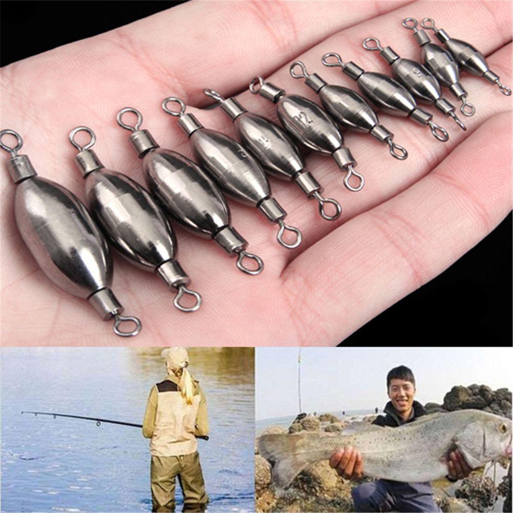 Durable Counterweight Sinkers Fishing Swivels Tackle Accessories Fishing Tools Connector Connecting