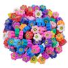 Smiling Cat Paw Pendant Flower Fruit Star DIY Crafts 10Pcs Necklace Bracelet Candy Colors Plasticine Beads For Jewelry Making 8-11mm Wholesale  Beads