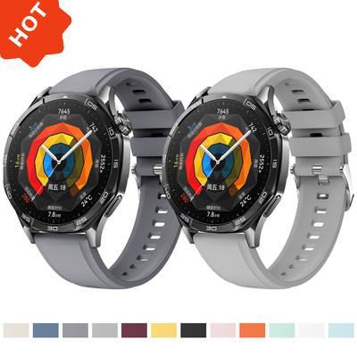 Браслет для Huawei Watch GT5 Pro 46 мм GT Runner Ultimate GT3 SE Силиконовый ремешок для GT5/4/3 46 мм Watch Buds 22 мм ремешок для часов