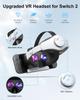 STARTRC GAMES Upgraded VR Headset for Game Virtual Reality VR Goggles with Adjustable HD Lenses and Comfortable Head Virtual Boy 3D Goggles Consoles,
