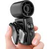 Clip-On Portable Fan Rechargeable Handheld Mini Fan with LED Display, 360° Rotating Detachable Clip, Stroller Fan for Baby