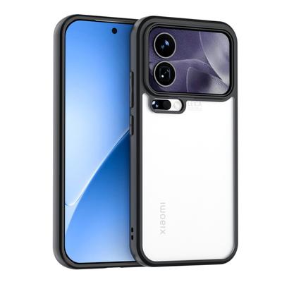 Для Xiaomi 17 Pro Max Чехол Для Xiaomi 17 Pro Чехол из ТПУ Противоударный Чехол из ТПУ с прозрачной черной рамкой Для Xiaomi 17 17 Pro Max