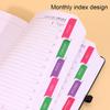 Планировщик дел на 2025 год с держателем для ручки в обложке из искусственной кожи Планировщик на месяц и неделю