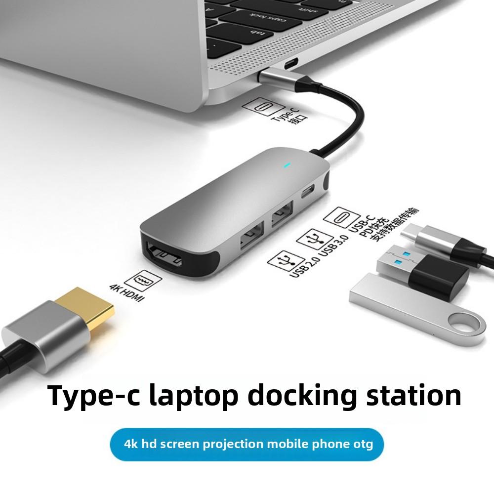 Док-станция 13 в 1 Type C с беспроводной зарядкой 4K USB-концентратором, многофункциональным расширителем для ноутбука, ПК, MacBook