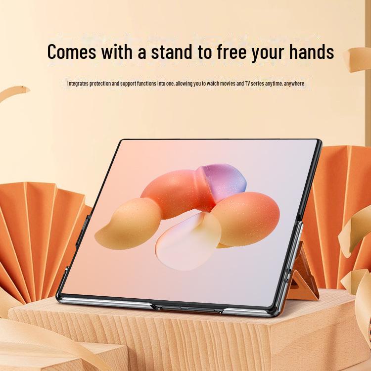 Ультратонкий кожаный чехол-подставка для Xiaomi MIXFold2 - защитный складной чехол