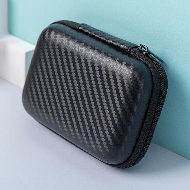 Сумка для хранения наушников и кабелей EVA - Портативный чехол на молнии для жесткого диска и зарядного устройства