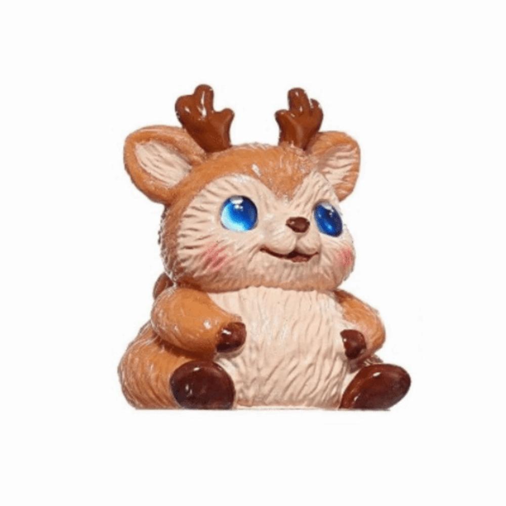 Cartoon Christmas Pinch Toy Squeeze Fidget Toy Desk Ornament Santa Claus Squishy Toy Christmas