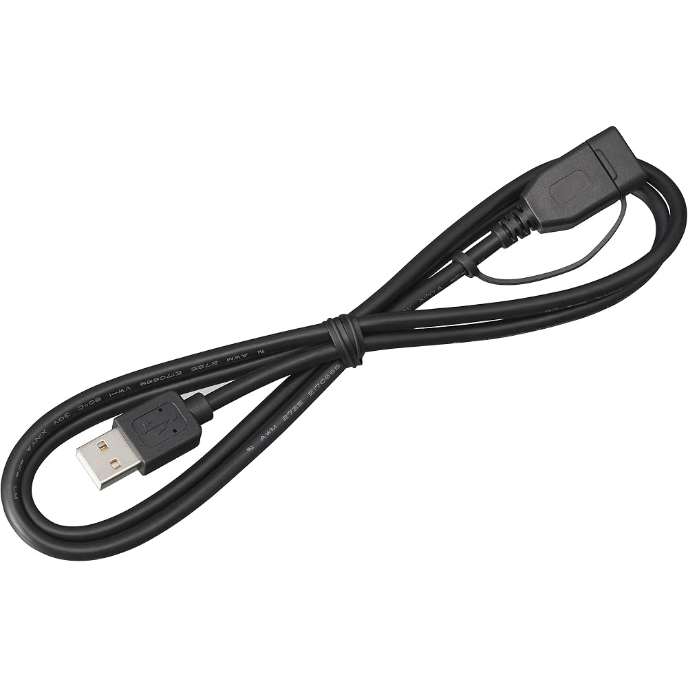 Kenwood KNA-22USB USB Connection Cable for MDV-S809F/S809L/S709/S709W Black