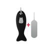 1PCS for SIM Card Removal Needle Pin   Holders Tray Open Mobile Phone SIM Card Storage Case Ejecter Tool with Keychain