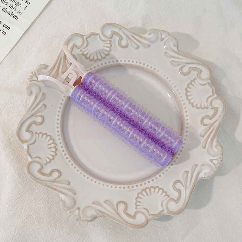 Air Bangs Curling Iron & Hair Root Clip for Fluffy Volume & No-Trace Shaping