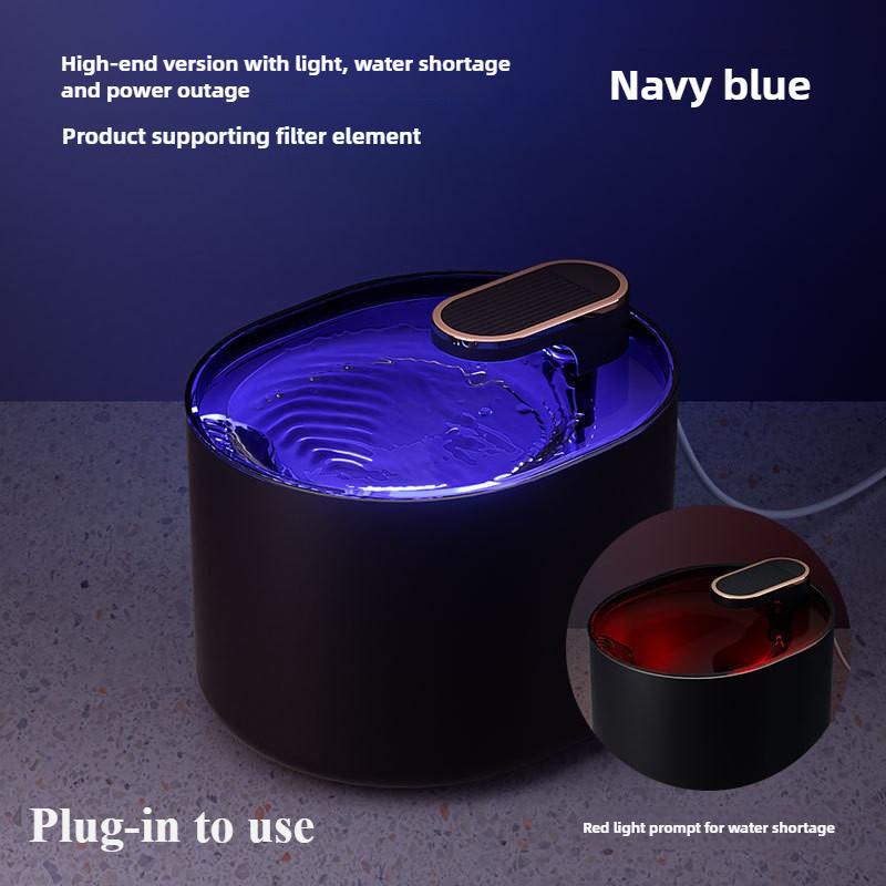 Умный диспенсер для воды USB 3L для домашних животных - Автоматический циркулирующий фильтр, питьевой фонтанчик для кошек и собак, диспенсер для воды для питомцев
