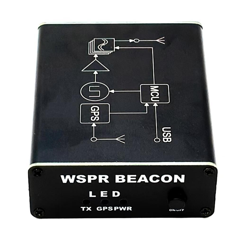 SI5351 WSPR Передатчик с TCXO и GPS Автоматическое позиционирование QTH 23 дБм Питание от USB Разъем Инструмент для измерения