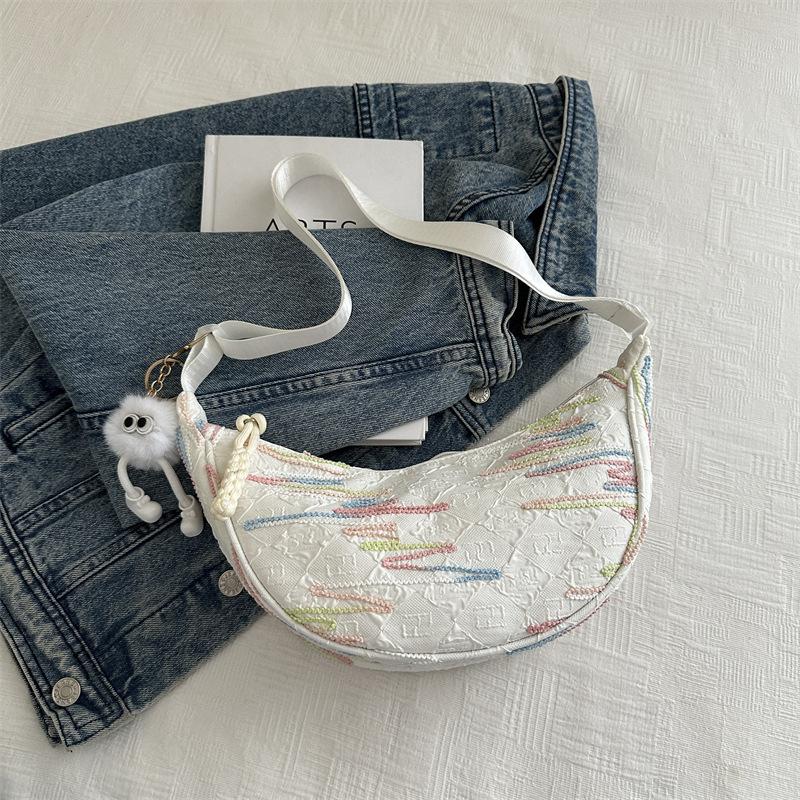 Модная и персонализированная летняя сумка-мессенджер для студентов, новая стильная, корейская версия красивой маленькой сумки через плечо на одно плечо