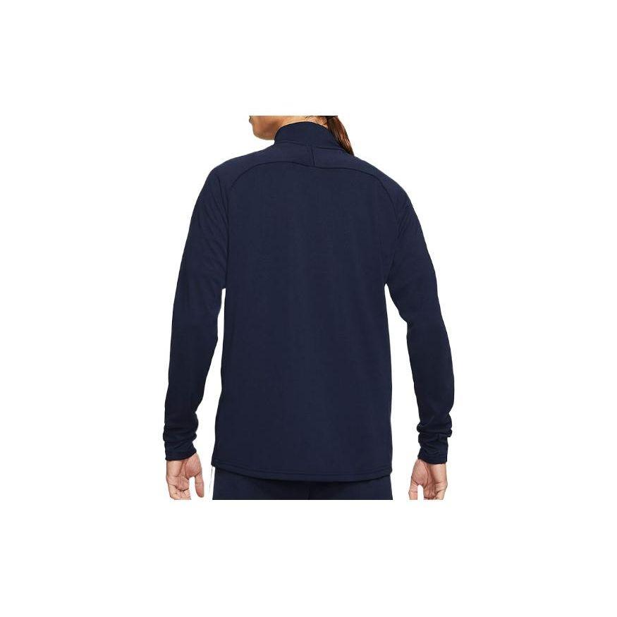 Nike Футболка с длинным рукавом и логотипом, мужские топы, темно-синие CW6111-451
