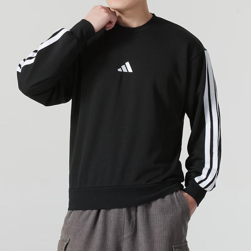 adidas Мужская спортивная толстовка с круглым вырезом JE6372