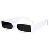 Sheomy Unisex Combo предлагает набор из 5 очков Black Candy MC stan Rectangle Retro Vintage Narrow Sunglasses Women::Мужчины