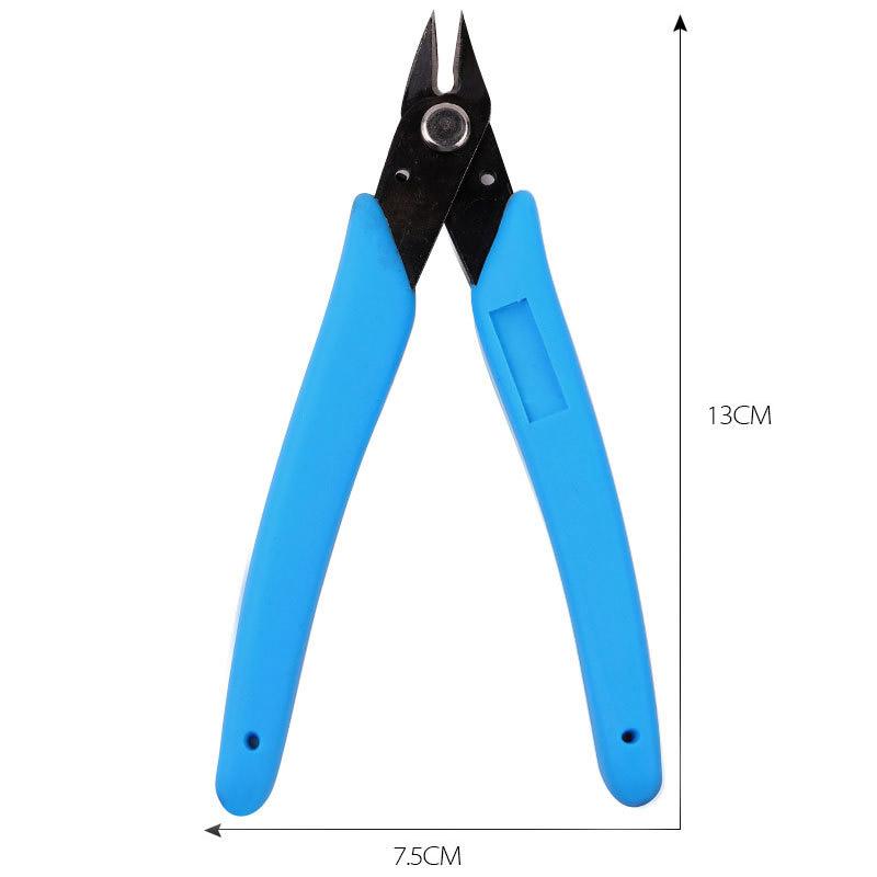 1Pcs Nail Decorations Remover Plier Cutter Nipper Manicure Nail Art Tool Diagonal Pliers Mini Nail Scissors Drilling Pliers