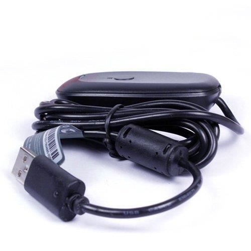 Wireless Adapter - Microsoft - XBOX 360 - Windows Compatible - Color Black - Wireless Connectivity