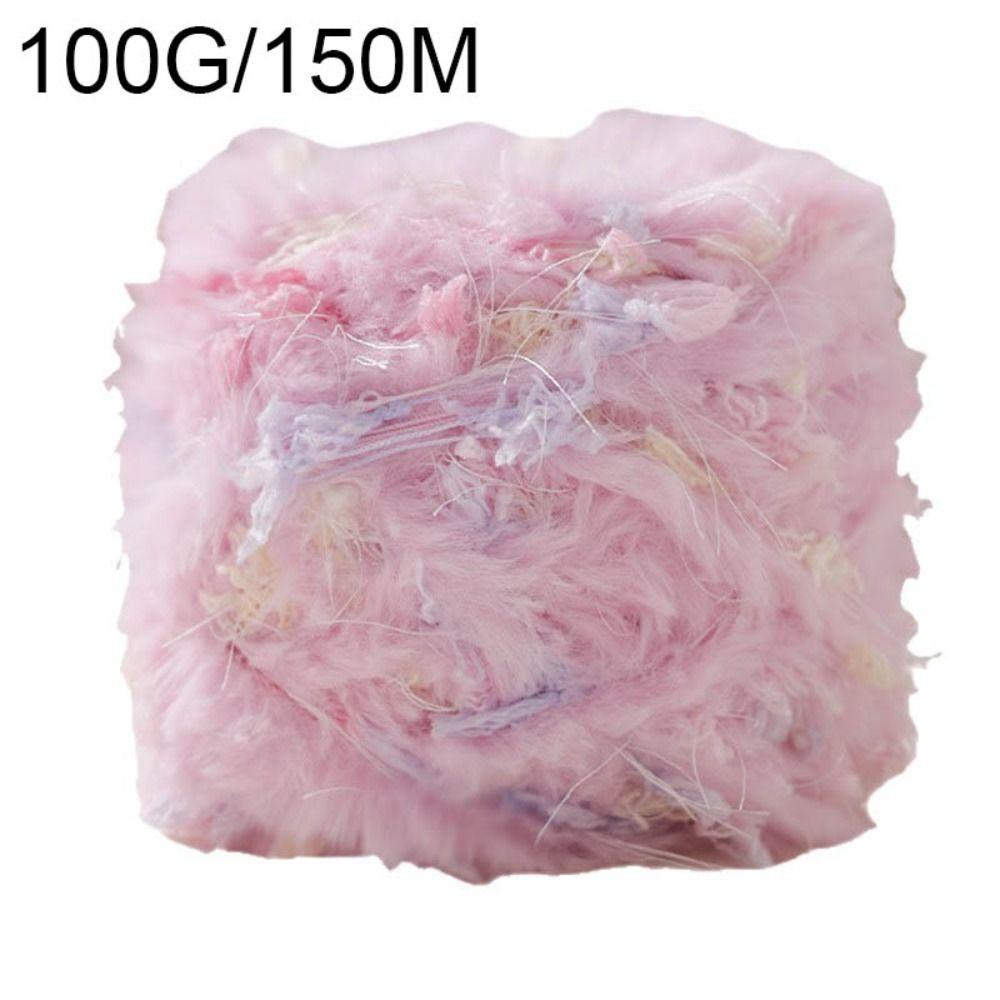 Mixed Flowers Fancy Yarn Colorful Woven Thread New Blended Yarn Knitted Scarf Hat Sweater