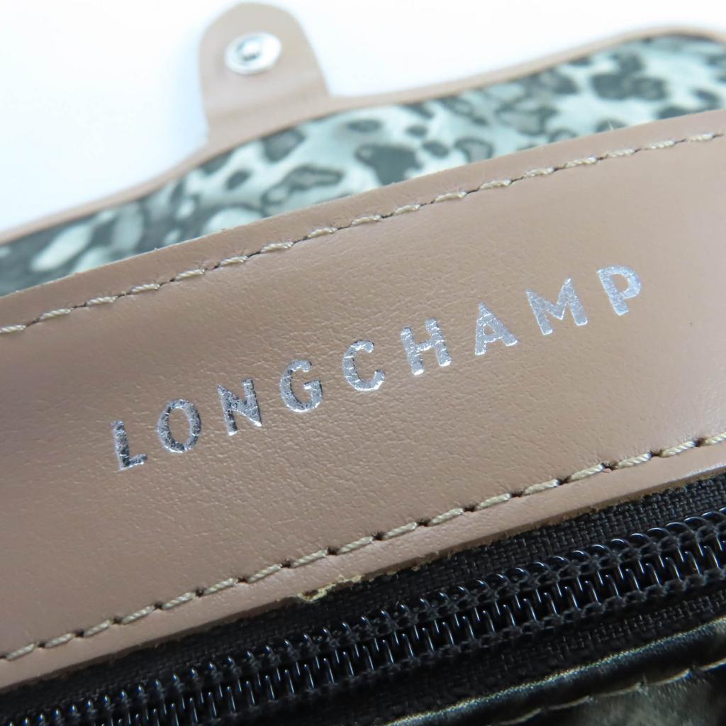 Превосходная сумка через плечо Longchamp Amazone Chain 2WAY сумка из коричневой кожи Женская Б/У