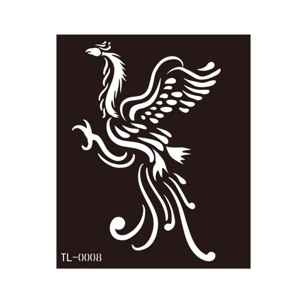 Mehndi Stickers Henna Tattoo Template Fake Tattoo Decals Body Art Sticker Men/Women