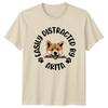 Easily Distracted By Akita Dogs Unisexs TShirt Unisexs Tee Graphic Unisex Top