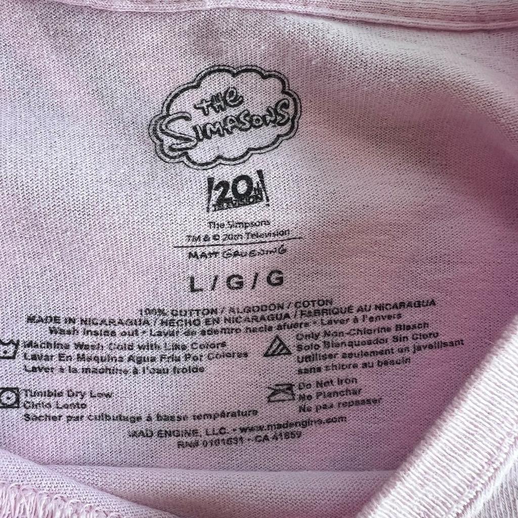 [USED] Vintage Anime Movie T-Shirt The Simpsons Itchy & Scratchy
