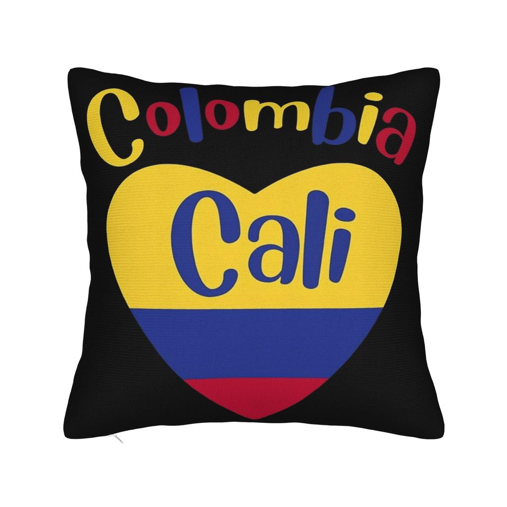Colombia Flag Pillow Covers Product Printing Cushion Cover Decor Throw Pillow Case Cover Home Multiple Sizes