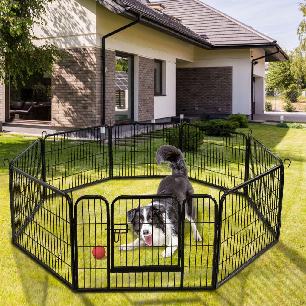 Portable Dog Playpen Yard Fence for Camping and RVs