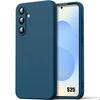 Case for Samsung Galaxy S25 - Soft Silicone Protection Navy Blue - BOOLING®