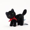 Standing Adorable Bow Cat Plush Toy For Children Birthday Present Collection And