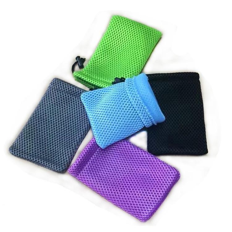 10 шт. нейлоновая сетка с завязками для хранения сумка 9x13 см многоцелевая сумка для путешествий и активного отдыха для цифровых продуктов