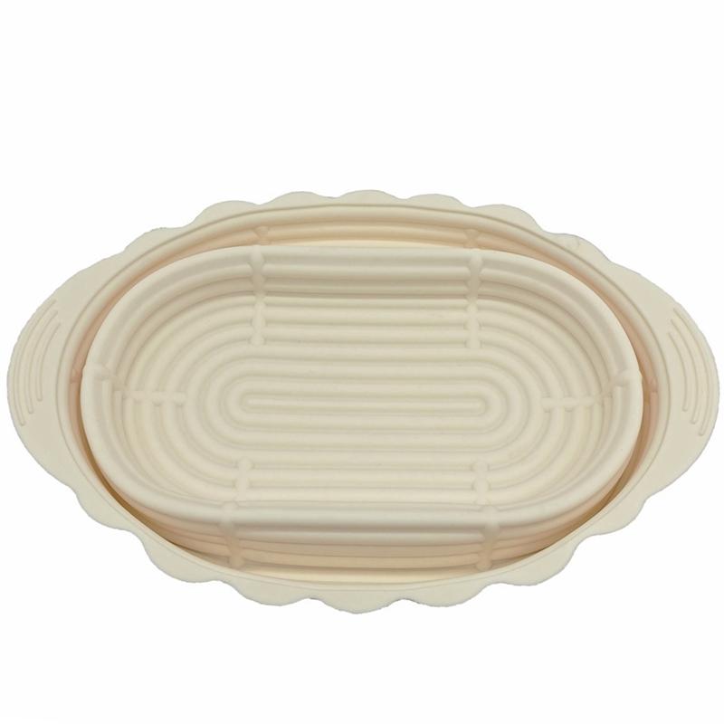 1 шт. силиконовая корзина для хлеба домашняя выпечка тесто антипригарная корзина для хлеба миска для разрыхлителя мягкая складная выпечка хлеба кухонные принадлежности