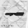 EEJQ9 Синий значок GT Line из цинкового сплава, эмблема на багажник автомобиля, 3D наклейка на решетку радиатора для Kia Ceed Sportage Picanto Stonic Optima K5 Hyundai Peugeot