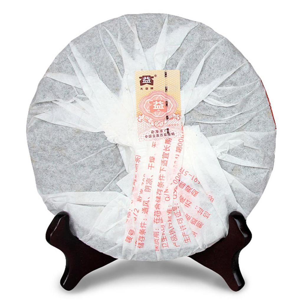 Пу Чжи Вэй TAETEA Дайи Пуэр Чай Спелый Пуэр Мэнхай Пуэр Чай 357г партия 201