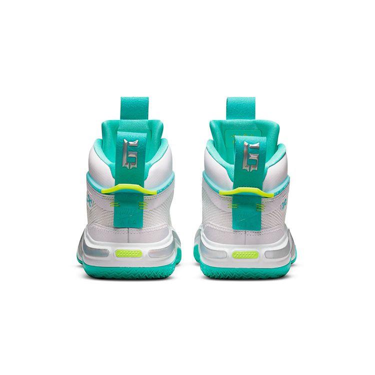 Guo Ailun X Air Jordan 36 GS Global Game Kids Sneakers White Teal Lime-Green DM0795-107
