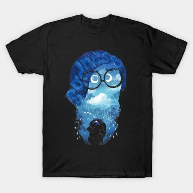 Funny Inside Out Lonely Rain TShirt Unisex Unisex Unisex 3