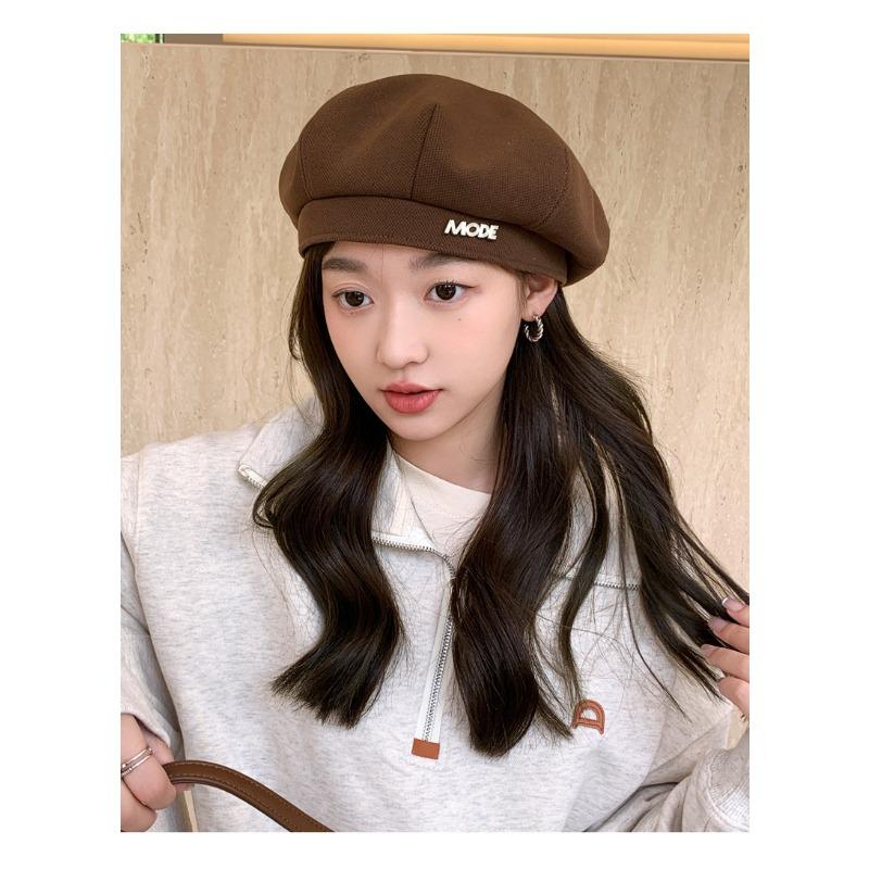 Осенне-зимняя шапка, Детская металлическая азбука, Берет, Шляпа художника