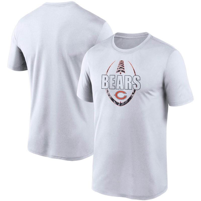 Mens Loose Fit Quick Dry Sports T-Shirt With NFL Team Print Basketball Fans Wear