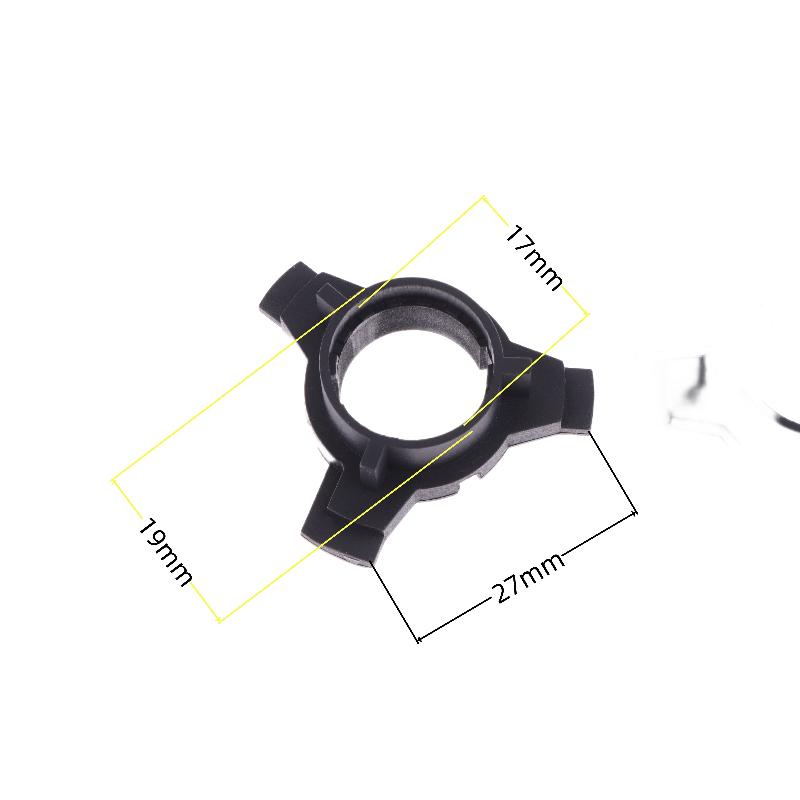 2/10Pcs For Kia K3 K4 K5 Sorento H7 Led Adapter Holder For Hyundai Santafe/Tucson/Qashqai Sonata 9Th Headlight Lamp Base