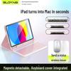 SuoYing Чехол-клавиатура для iPad Bluetooth с мышью и стилусом