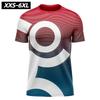 XXS-6XL Большие размеры Простые модные мужские футболки Летние повседневные уличные 3D-принтованные мужские и женские свободные топы с круглым вырезом и коротким рукавом Футболки
