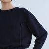 RECODE Raw Edged Detail Knit Top_R0Waw23107Nyx
