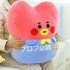 [Б/У] Официальная большая корейская лимитированная подушка BT21 Tata BTS (Тэхён)