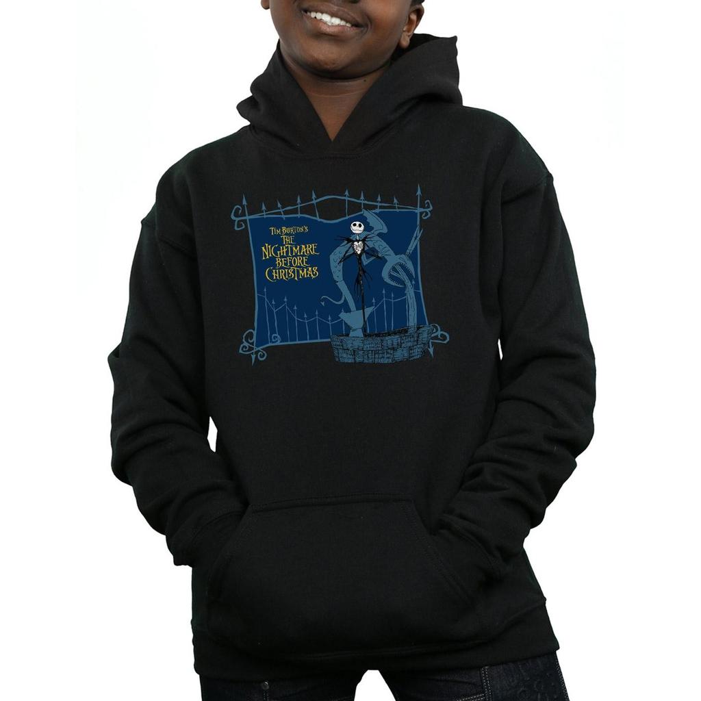 Disney Boys Nightmare Before Christmas Jack And The Well Hoodie